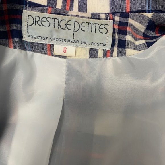 Prestige Petites Vintage Jacket Size 6P - Picture 9 of 9